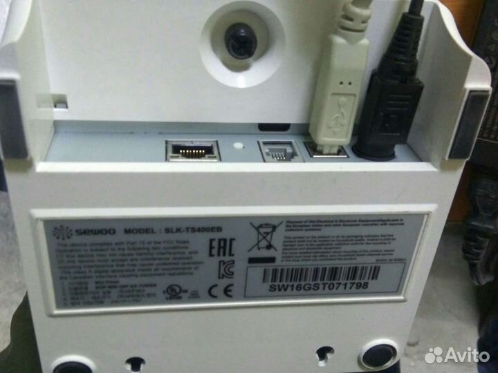 Принтер чеков термопринтер Seawoo SLK-400EB