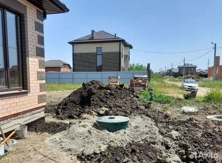 Установка канализации септик под ключ