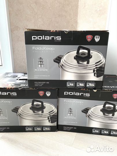 Набор кастрюль Polaris новый