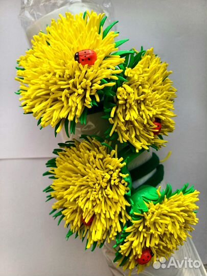 Резинки для волос ручной работы