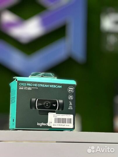 Веб-камера Logitech Pro Stream Webcam C922 FHD
