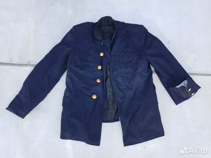 Китель морской, воротник стойка бушлат моряка СССР