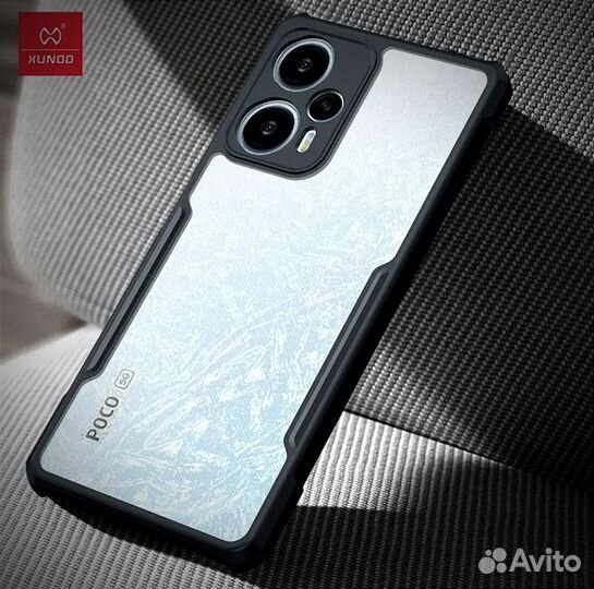 Чехол Hundd ударопрочный на Poco F5 pro