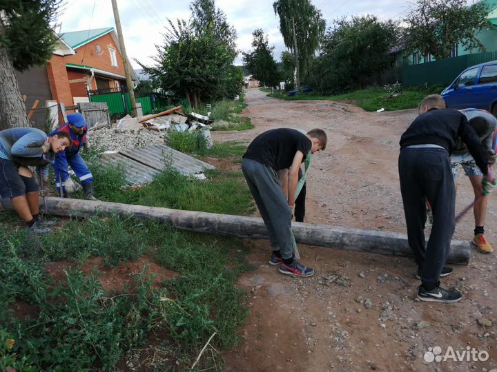 Грузчики, разнорабочие, снос домов