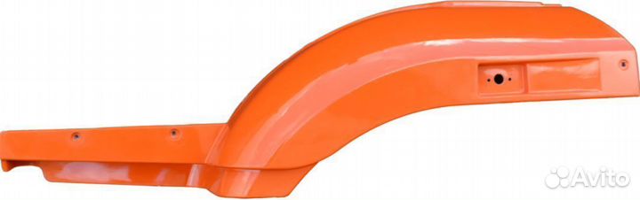 Крыло камаз-6520 правое передняя часть (оранжевый)