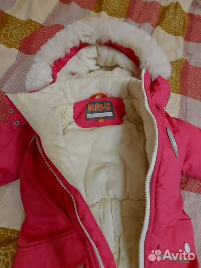 Комбинезон зимний для девочки