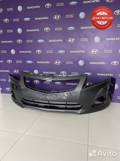 Бампер передний Chevrolet Cruze (2013) / серый
