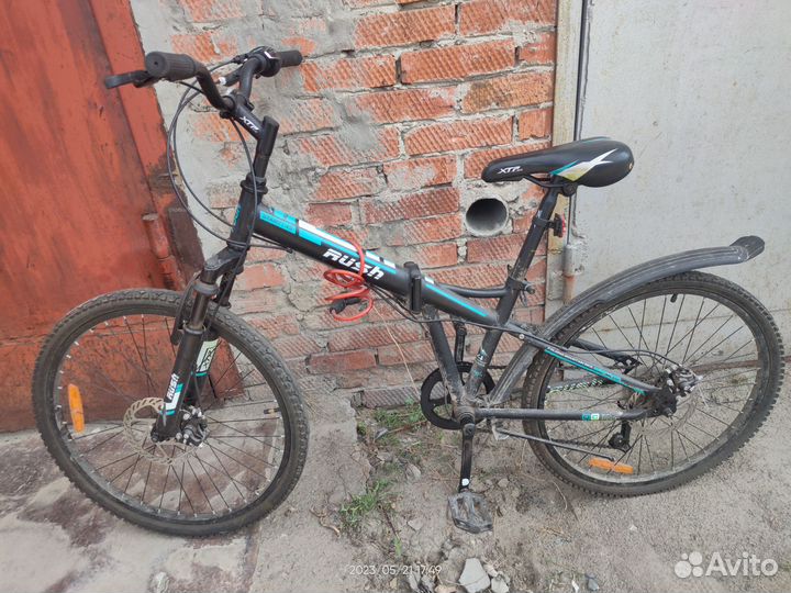 Велосипед складной, колеса 24 дюйма