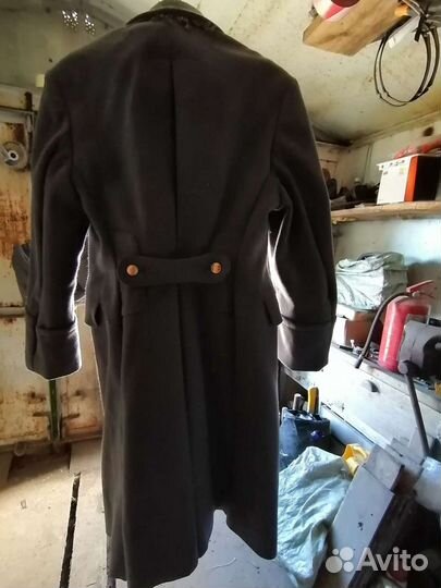 Шинель офицерская, парадная, советский покрой