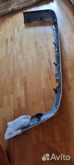 Губа на бампер Toyota land cruiser 200 задняя