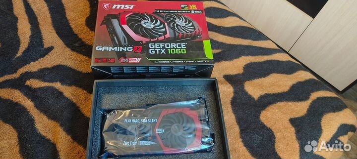 Видеокарта MSI GeForce GTX 1060 6 gb