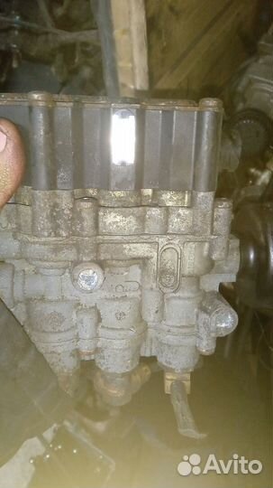 Кран еказ, управление подвеской Ман