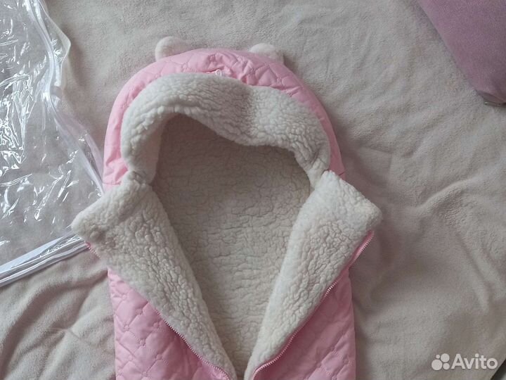 Зимний конверт в коляску