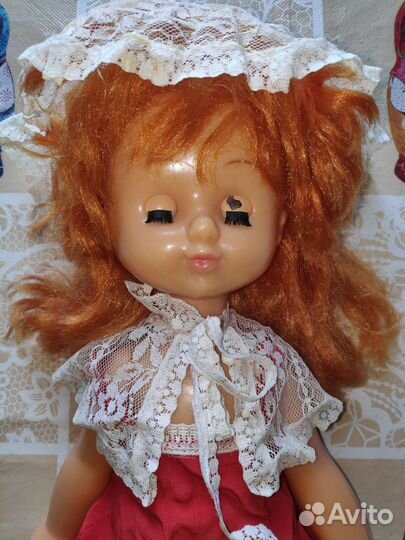 Кукла, как новая, советских времён, длина 47 см