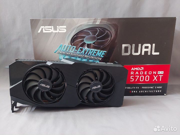Игровая видеокарта RX 5700 XT asus (RTX 3060)
