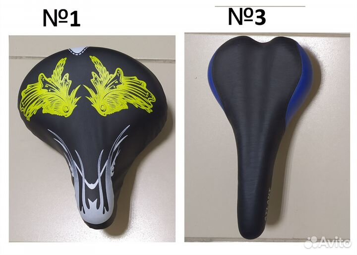 Сидушка для велосипеда, педали, катафоты