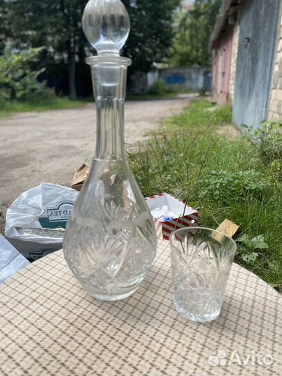 Графин хрустальный