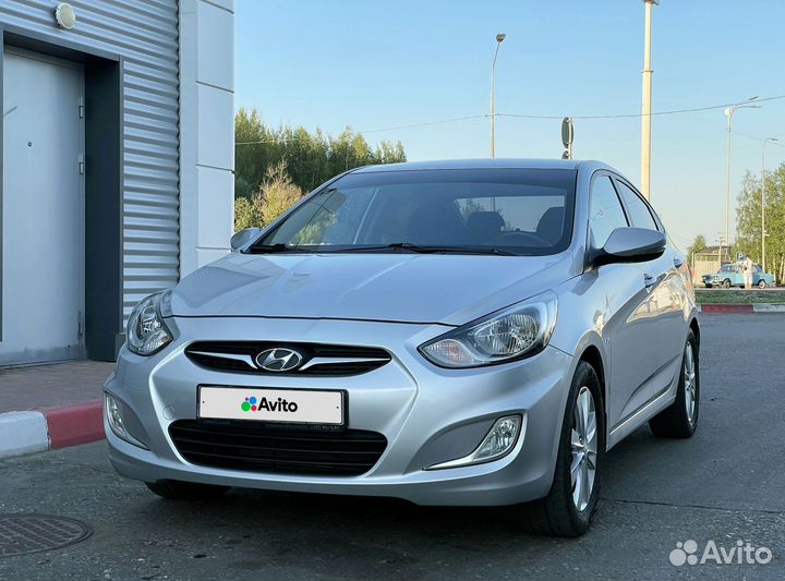 Hyundai Solaris 1.6 МТ, 2011, 129 700 км