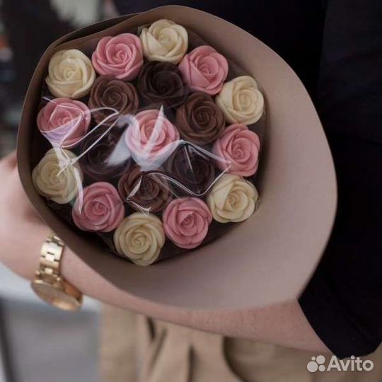 Шоколадные розы