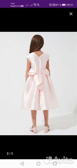 Платье для девочки zara 122