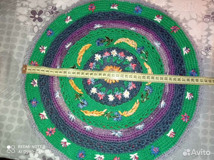 Наволочка декоративная, ручная работа