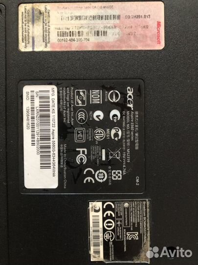 Acer aspire 5560g + Notebook cooler ZM-NC 1000