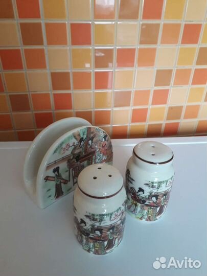 Салфетница и набор для специй