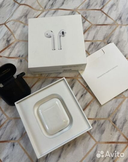 Наушники безпроводные apple airpods 1 б/у