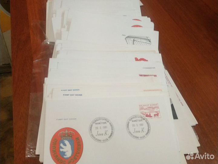 Конверты иностранные