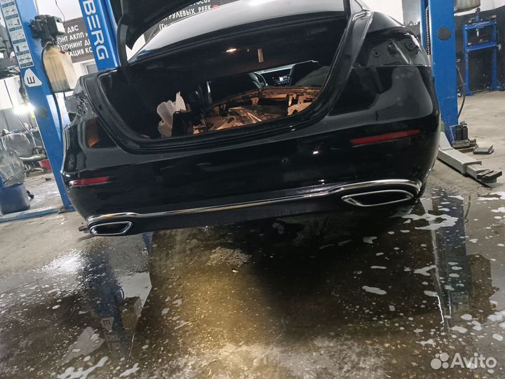 Бампер на mercedes 213 дизель