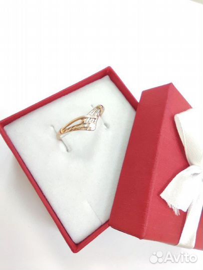 Кольцо золотое 585 (арт 119799) Сп29