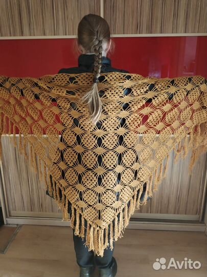 Шали ручная работа