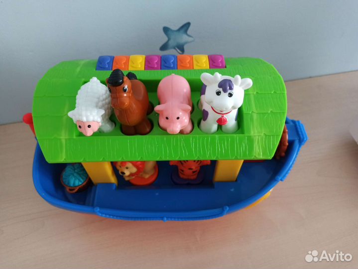 Музыкальная игрушка сортер Ноев ковчег