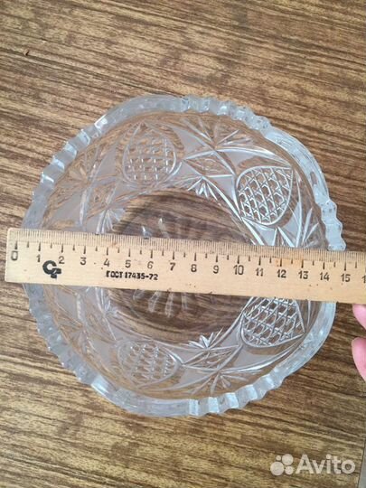 Вазы хрустальные