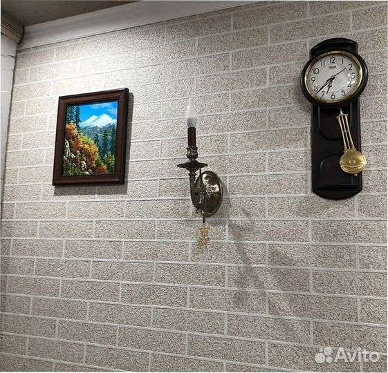 Декоративное покрытие амк под кирпич для отделки