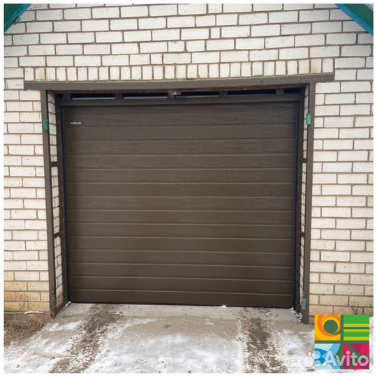 Гаражные ворота alutech