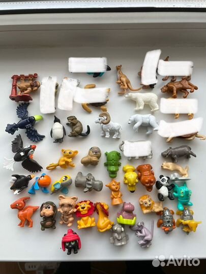 Натунс и другие животные единички киндер