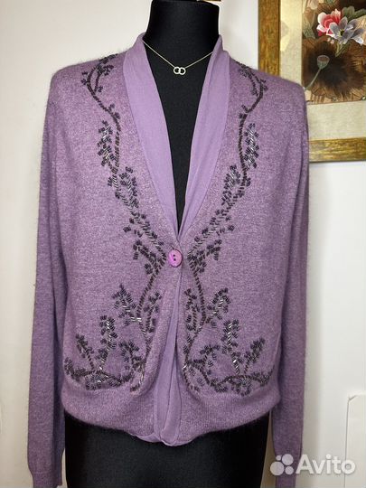 Женский кардиган кофта шелк Англия