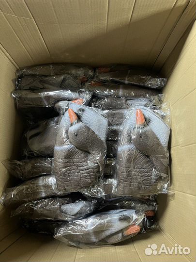 Подсадные гуси (Чучела гуся для охоты) 10шт