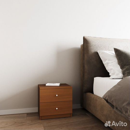 Тумба Альба 2-951al орех экко прикроватная