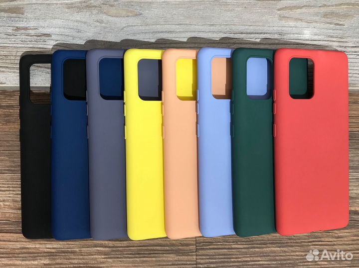 Чехол силиконовый Samsung S10Lite