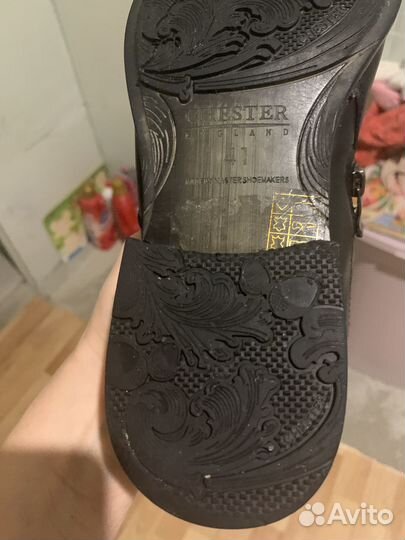 Ботинки мужские зимние 41 размер Chester