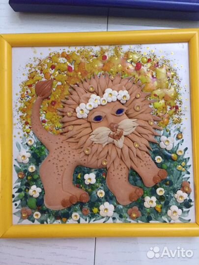 Картина из керамики