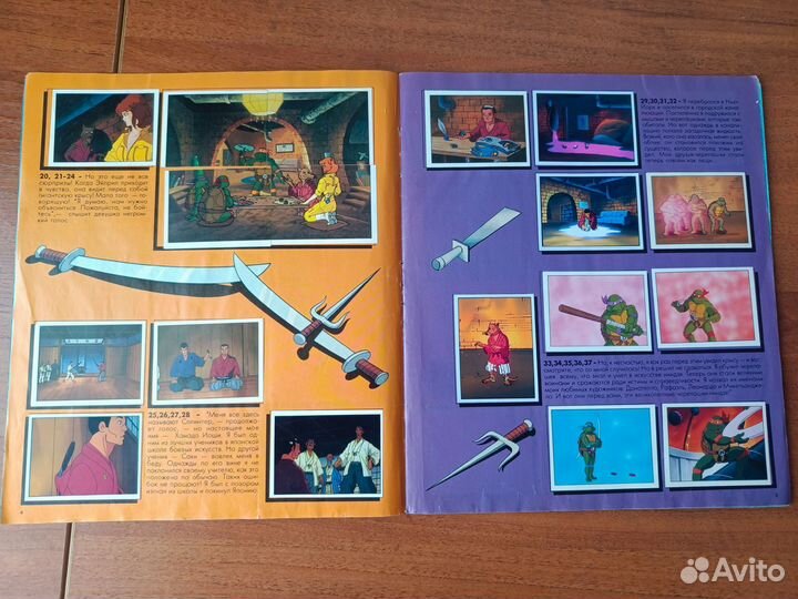 Альбом для наклеек panini черепашки ниндзя