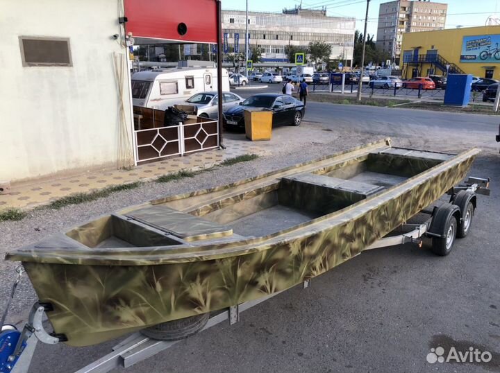 Лодка пластиковая Раскат 70 производство RiverBoat