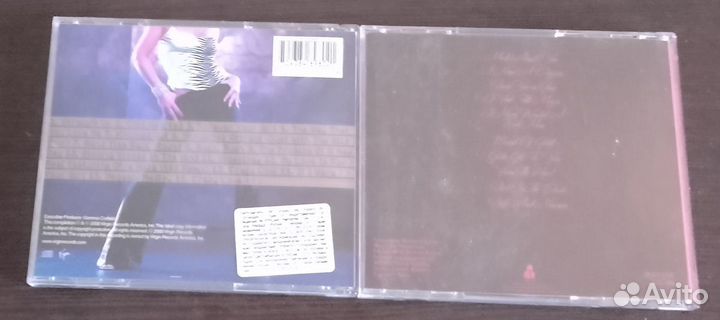 Два фирменных компакт-диска поп-музыка 80-х