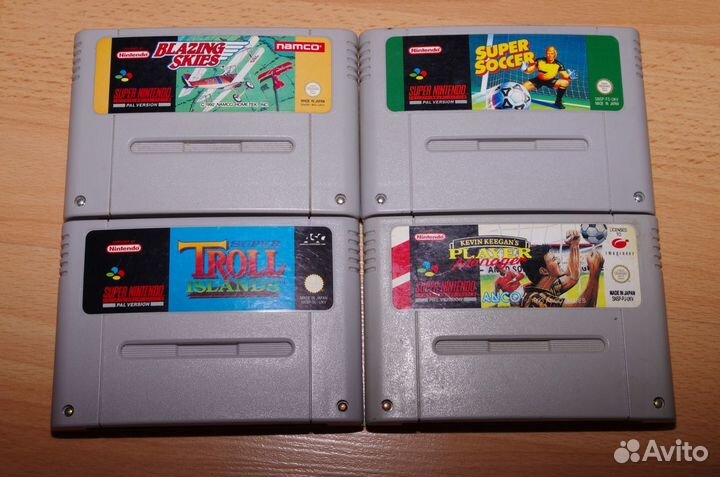 Картриджи для Super Nintendo Famicom, ntsc-U / PAL