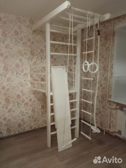 Детская шведская стенка деревянная