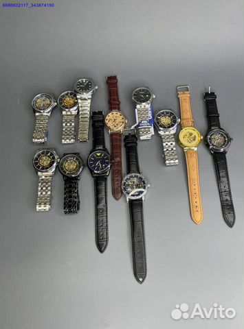 Часы Rolex, Patek Philippe, LV, Armani