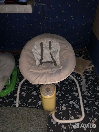 Электронные качели для новорожденных